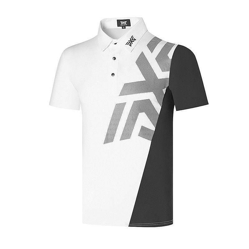 夏季精品衣服新品男生衣服t恤polo衫高爾夫服裝男裝寬鬆球衣短袖T恤戶外運動速乾透氣polo衫歐碼