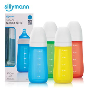 韓國sillymann 100%鉑金矽膠奶瓶(160ml/260ml)【甜蜜家族】
