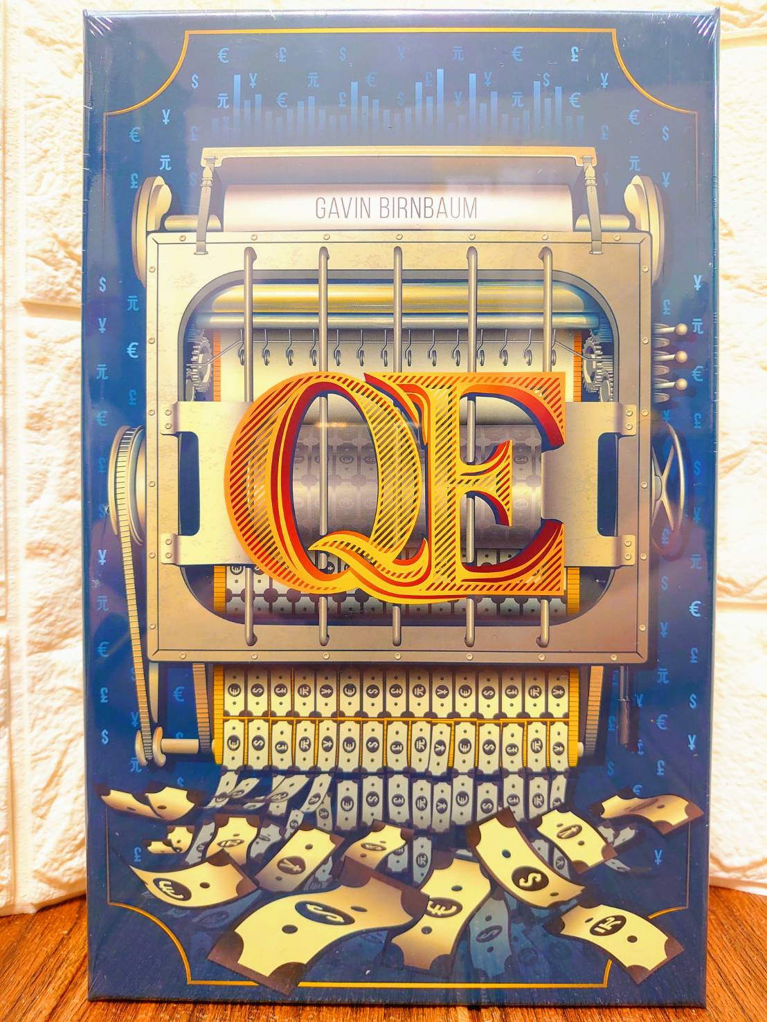 桌遊侍】Q.E. 量化寬鬆英文版正版實體店面快速出貨《免運》QE.量化寬鬆.競標桌遊.策略遊戲.紙筆遊戲.輕度策略| 桌遊侍直營店|