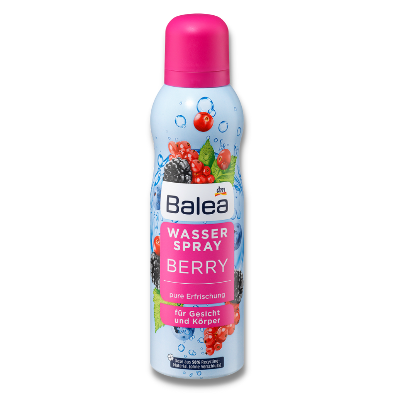 德國 DM Balea 漿果滋潤保濕噴霧 150ml 清新 漿果 保濕 臉部 身體 噴霧 空運禁送 附發票【心心哈德】現貨 全館499超取免運｜全場下殺★滿額再享折扣