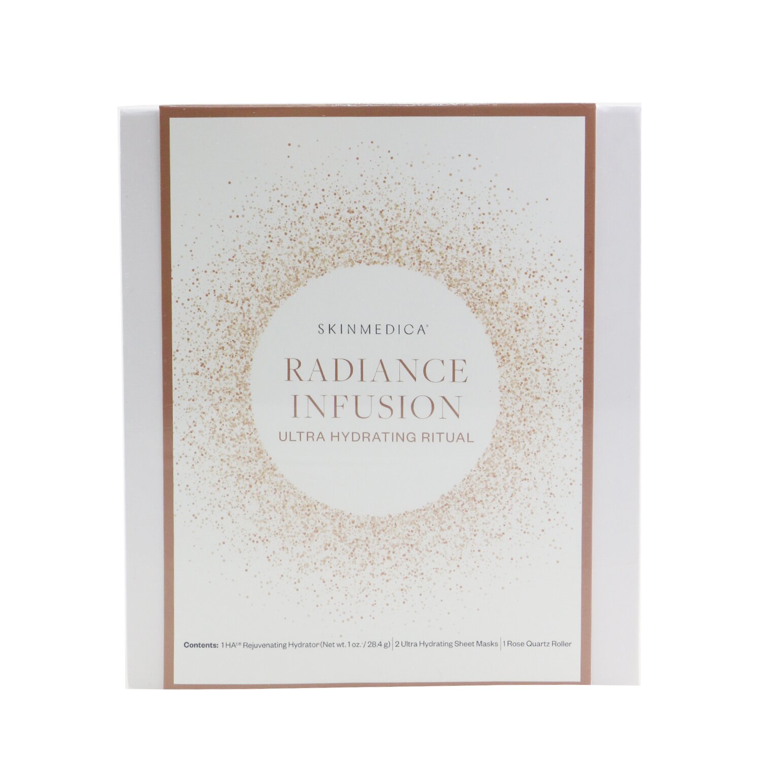 斯美凱 Skin Medica - Radiance Infusion 超保濕護理套裝：HA 活膚保濕霜 28.4g + 超保濕面膜 2 片 + 玫瑰石英滾珠