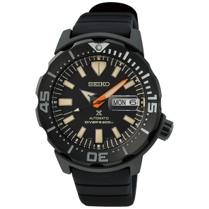 SEIKO PROSPEX DIVER SCUBA 全黑限量機械潛水錶 SRPH13K1 / 4R36-10L0C 錶徑42.4MM/SK030