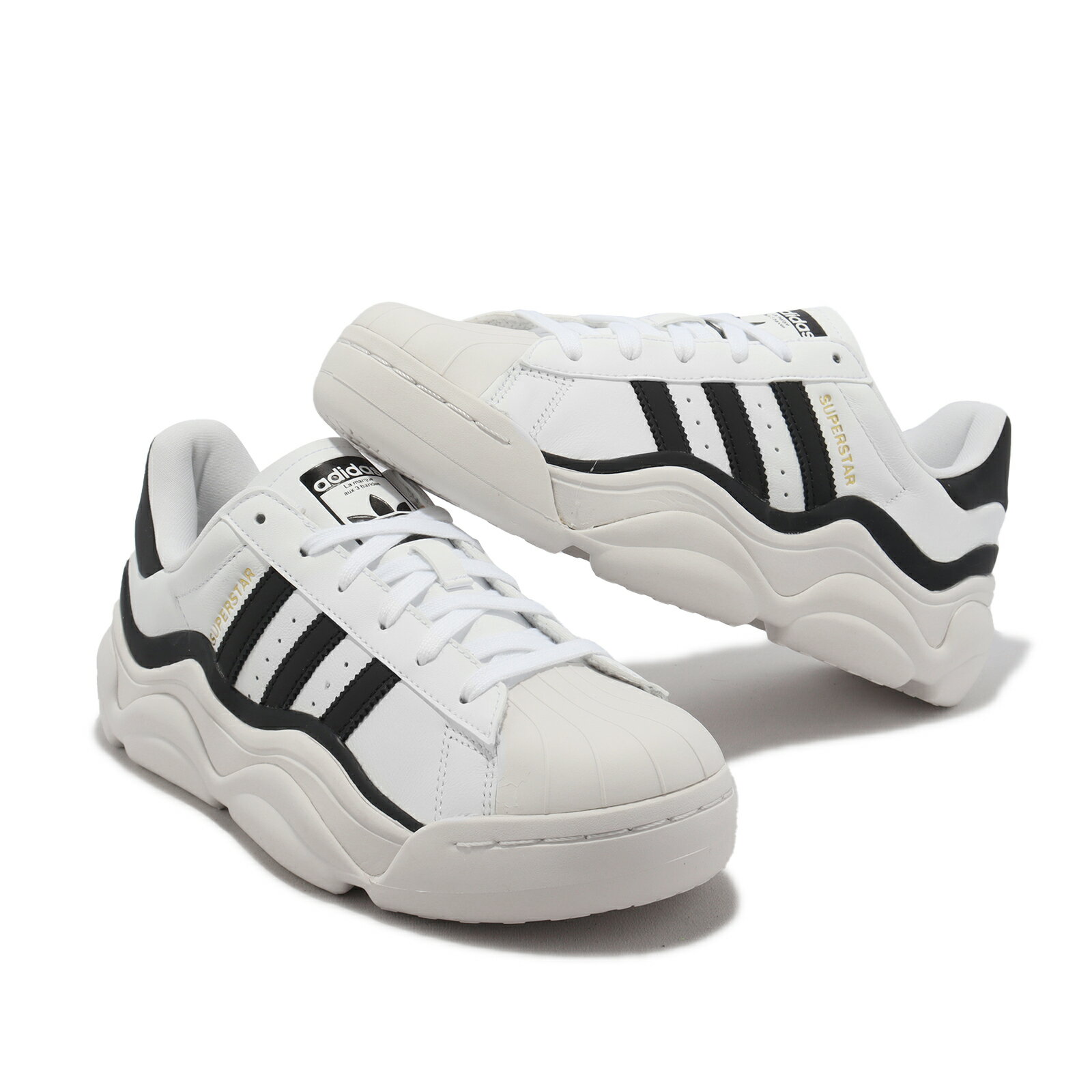 adidas 休閒鞋 Superstar Millencon W 女鞋 白 黑 復古 貝殼頭 三葉草 愛迪達 HQ9018 5