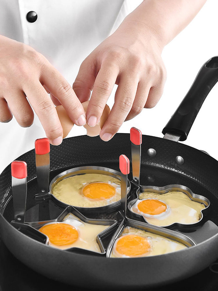 304食品級不銹鋼煎蛋器煎蛋圈愛心形煎蛋器煎蛋模具廚房用品