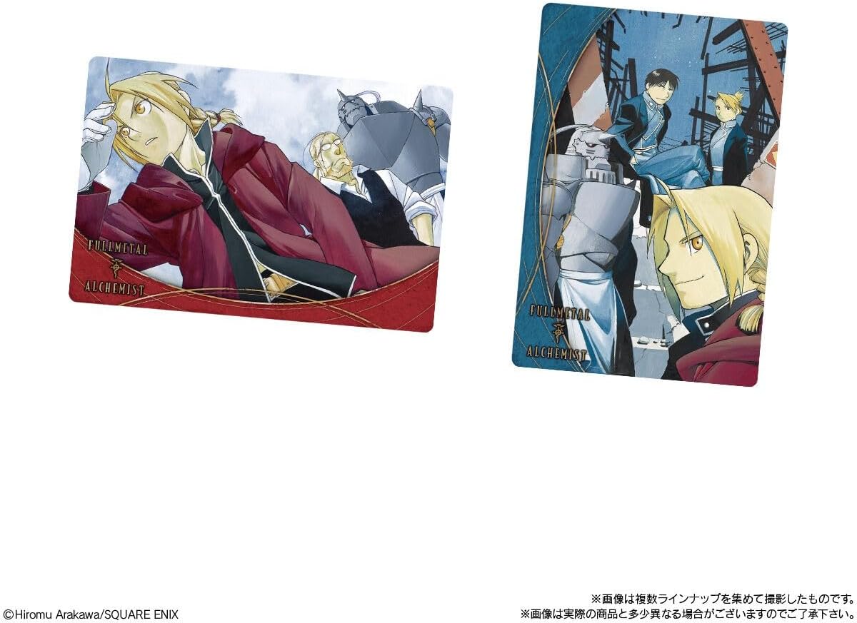 【20入組】日版 BANDAI 鋼之鍊金術師 食玩 第二彈 威化餅 鋼鍊 周邊 收藏 愛德華 阿爾 溫莉 馬斯坦古 5