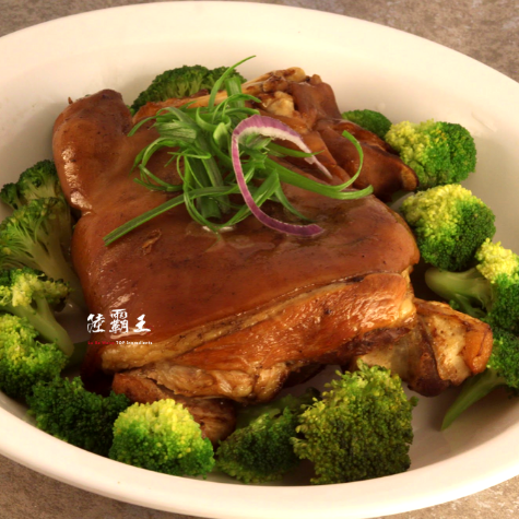 【免運】【特大】【閏月禮盒】☆脆皮元蹄 1500kg±10%/包☆大豬腳/萬巒豬腳/豬腳禮盒 買就送3入手工日曬麵線 【陸霸王】 1