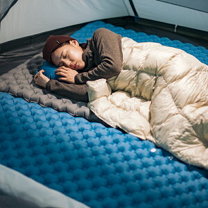 Naturehike挪客雙氣囊充氣墊戶外帳篷睡墊超輕露營床墊加厚防潮墊 文藝男女