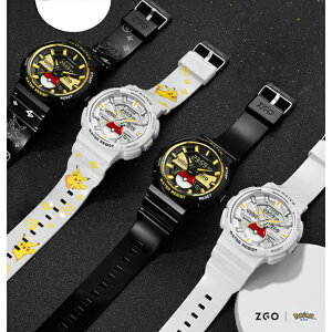 ZGOPokémon聯名手錶 寶可夢手錶 腕錶 神奇寶貝皮卡丘手錶 寵物小精靈腕錶