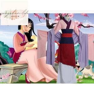 花木蘭 Hua Mu Lan 萬聖節 Disney 迪斯尼公主 套裝 演出服 表演服 角色扮演