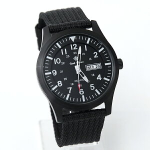 手錶 搭載SEIKO機芯全黑帆布手錶【NE2042】