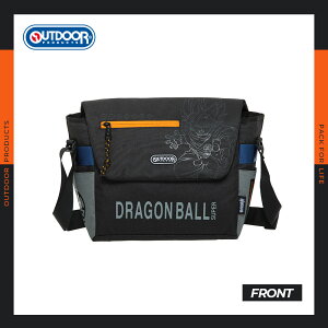 【OUTDOOR】DRAGON BALL SUPER七龍珠超-悟空信差包-黑色 ODDB23I03BK