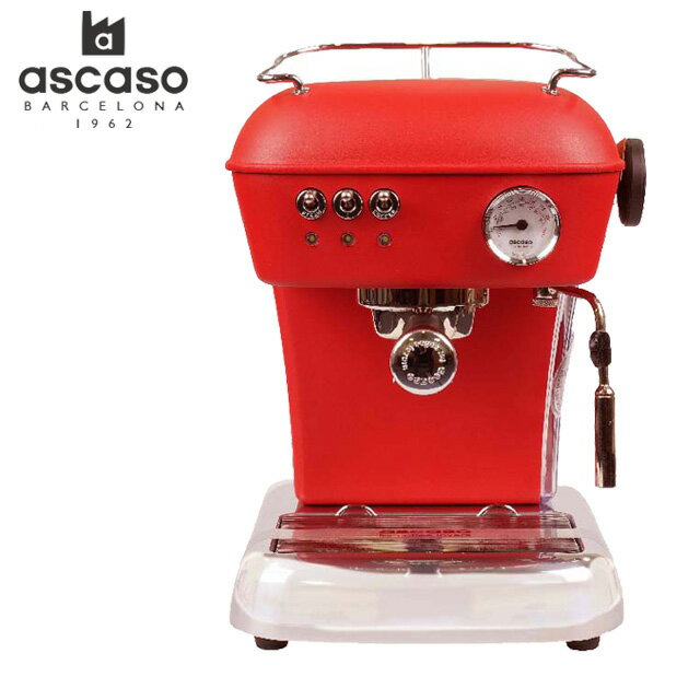 《ascaso》 Dream 霧面紅 義式半自動玩家型咖啡機