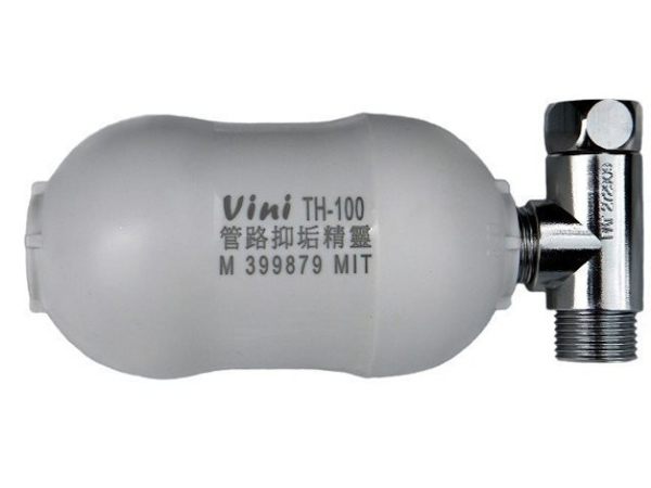 TH-100 管路抑垢器 (防止紅水、結垢) (適用各型熱水器、免治馬桶、加熱.冷卻設備)