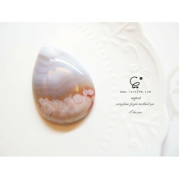 櫻花瑪瑙 3366/瑪瑙 /水晶飾品/ [晶晶工坊-love2hm]