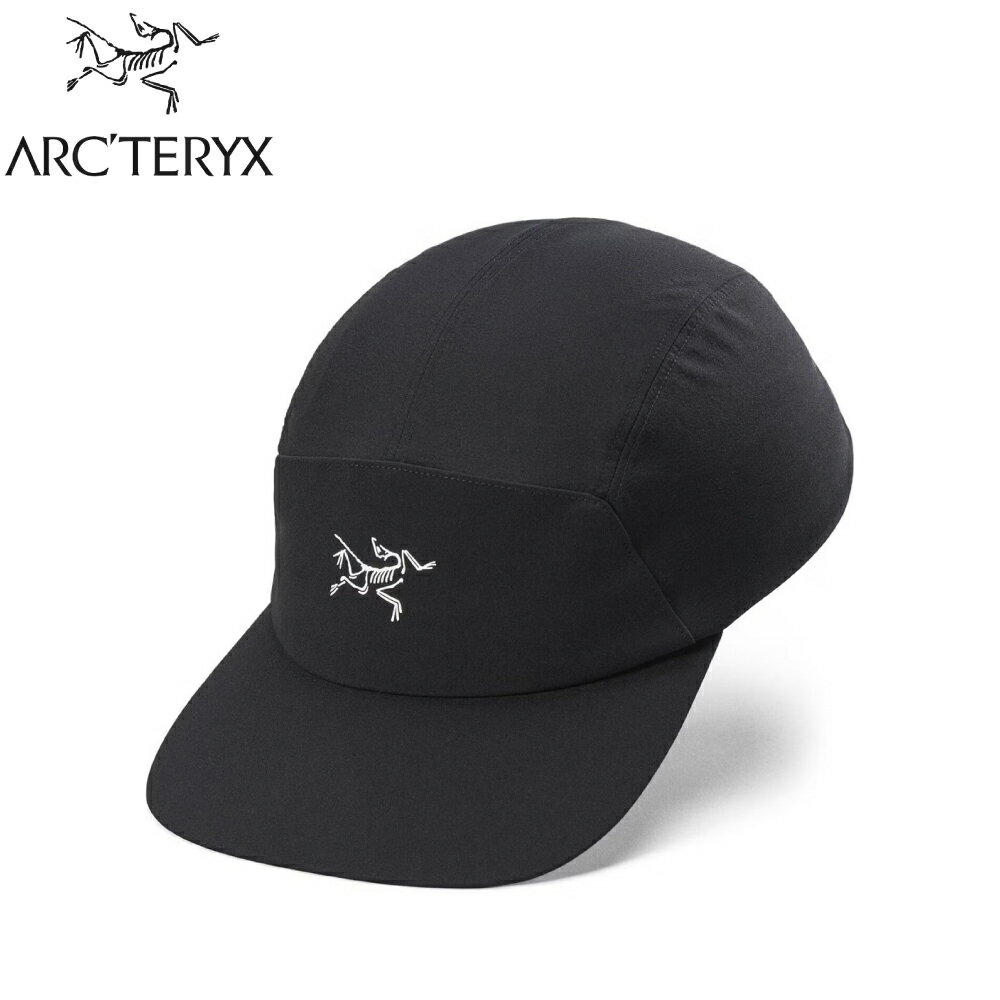 【ARC'TERYX 始祖鳥 Gamma快乾登山帽《黑/絹絲白》】X000009484/登山//防曬/棒球帽/鴨舌帽/休閒