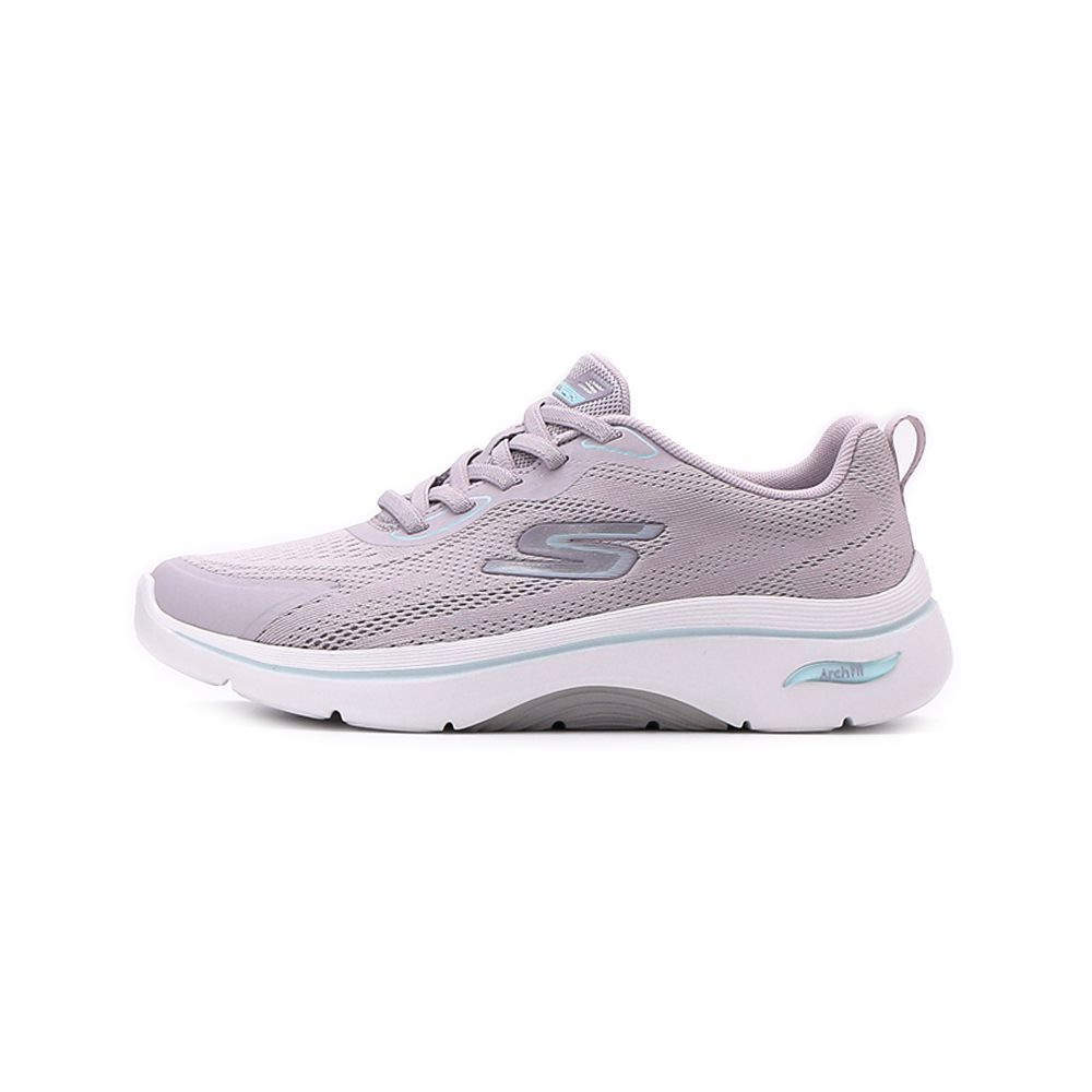 SKECHERS GO WALK ARCH FIT 2.0 寬楦運動健走鞋 灰紫 125346WLVAQ 女鞋