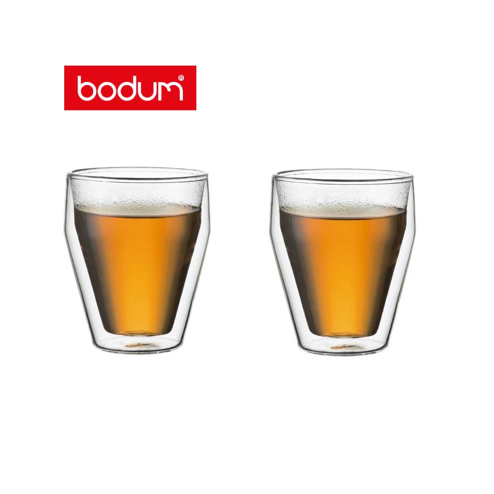 bodum titlis雙層玻璃杯 2入組 250cc