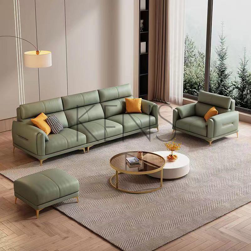 【KENS】沙發 沙發椅 布藝沙發現代簡約輕奢客廳出租房小戶型科技布家用家具組合套裝