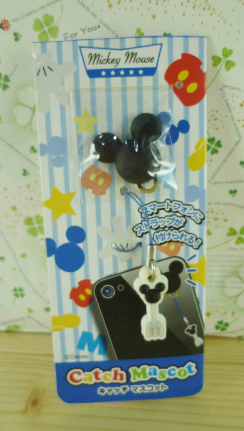 【震撼精品百貨】Micky Mouse 米奇/米妮 吊飾-米奇黑色 震撼日式精品百貨