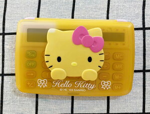 【震撼精品百貨】Hello Kitty 凱蒂貓~計算機-大頭造型(附蓋子)*90223