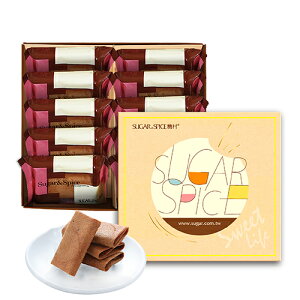 【糖村SUGAR & SPICE】義式咖啡薄捲餅10入禮盒