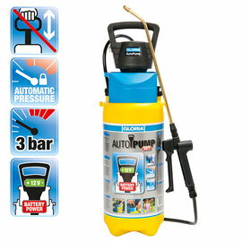 耐酸鹼電動噴霧器 5L夠力噴 - A5(德國進口、自動噴瓶、清洗車玻璃門窗、清潔浴室廁所、園藝用品)