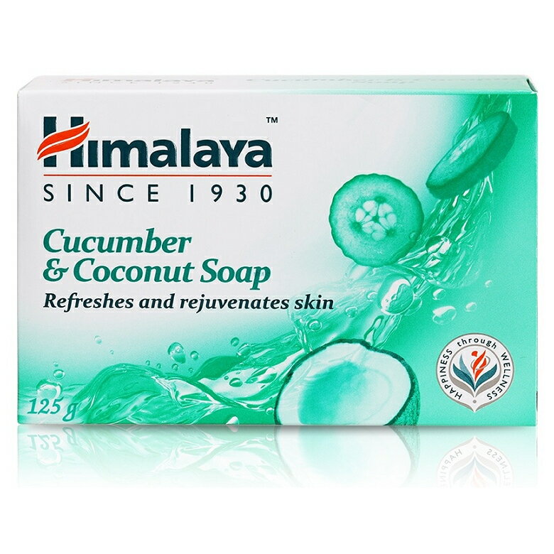 Himalaya 喜馬拉雅黃瓜椰子保濕香皂(125g/顆) [大買家]