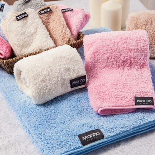 <br/><br/>  MORINO超細纖維素色毛巾(37*75cm)【愛買】<br/><br/>