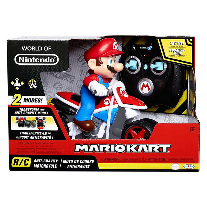 jakks 任天堂 Super Mario 瑪利歐 迷你遙控摩托車 【鯊玩具Toy Shark】