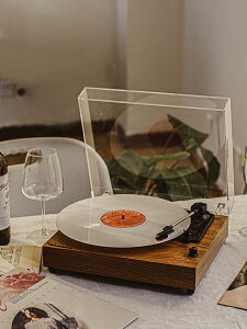 Didatime流淌時光簡約留聲機復古老式LP唱片機黑膠機唱盤機電唱機 全館免運