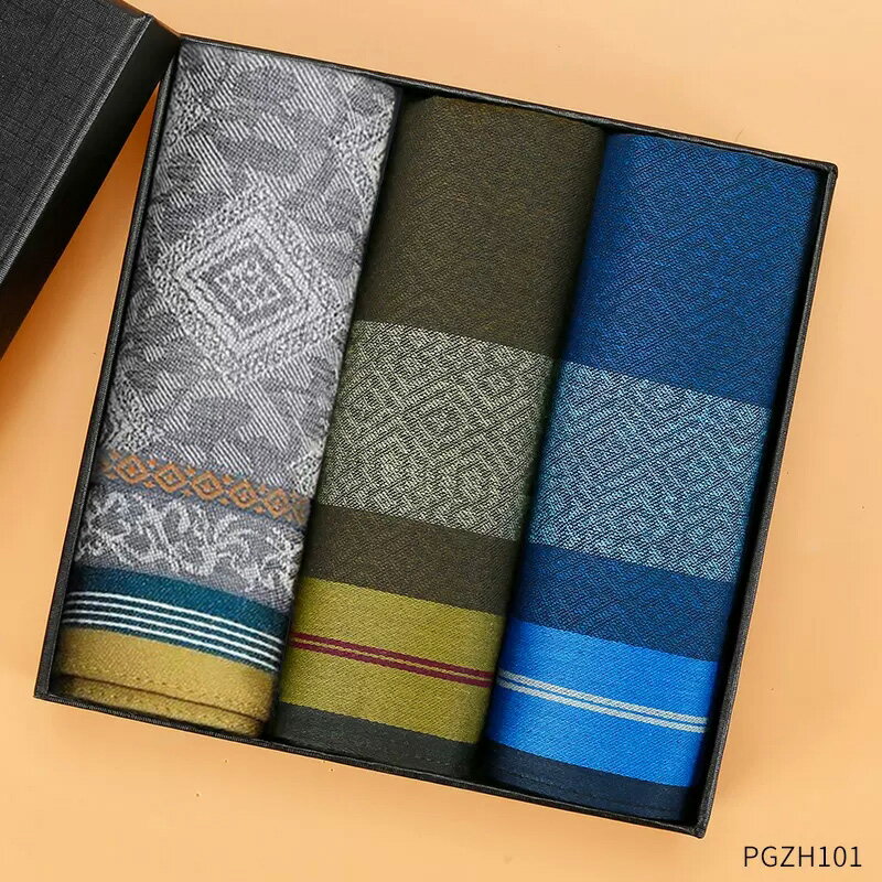 男士手帕 紳士手帕 口袋巾 高端男士純棉手帕擦汗手絹吸汗老式全棉小方巾薄款夏季女隨身汗巾『cyd23800』