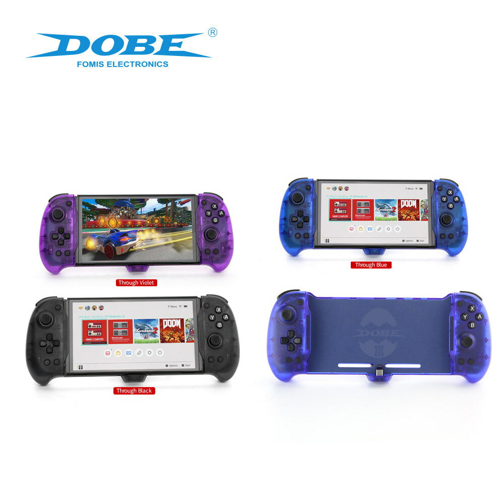 Switch主機直插式手柄帶連發震動影片TV轉換遊戲手柄