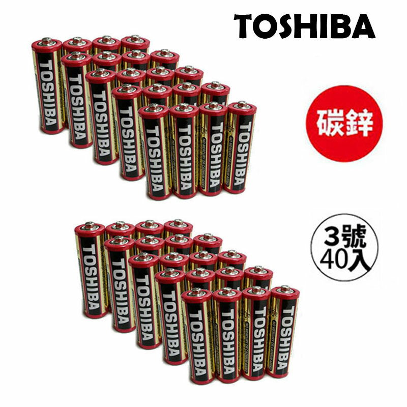 [漫朵拉情趣用品]TOSHIBA 東芝無鉛碳鋅電池 3號40入(1盒裝) [本商品含有兒少不宜內容]DM-52