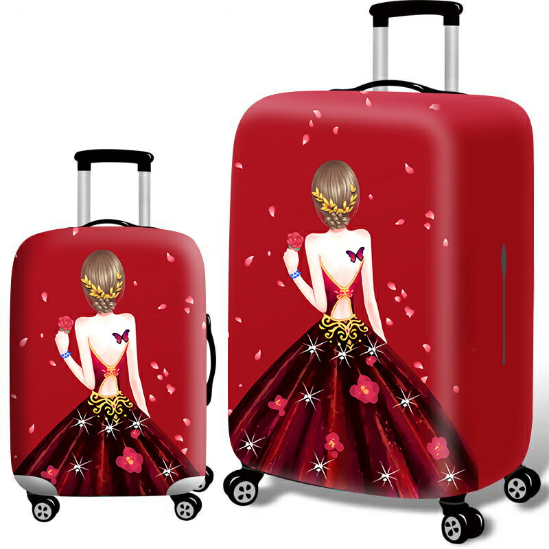 行李箱保護套拉桿箱套旅行防塵彈力罩袋182024/28/30寸加厚耐磨女
