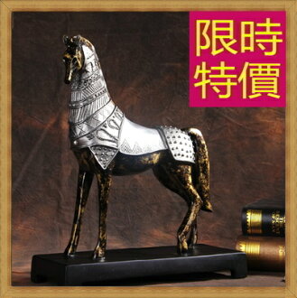 擺件 復古戰馬-歐洲現代家居擺設雕塑工藝品2色61ac33【義大利進口】【米蘭精品】