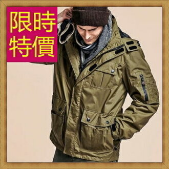 登山外套 男夾克-保暖防風防水透氣男滑雪外套62y8【加拿大進口】【米蘭精品】