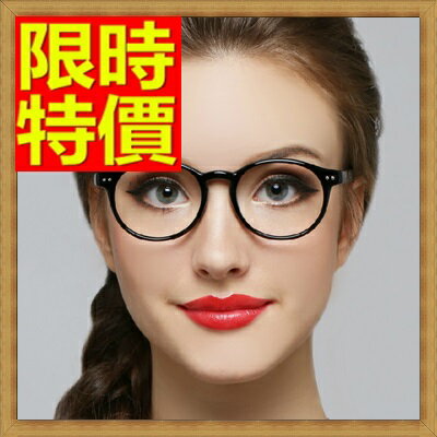 <br/><br/>  ☆眼鏡框鏡架-超輕超韌時尚圓框女配件5色64ah5【獨家進口】【米蘭精品】<br/><br/>