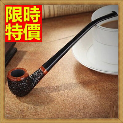 ★煙斗菸具-菸斗手工煙絲斗過濾彎式進口石楠木煙具64ai43【獨家進口】【米蘭精品】