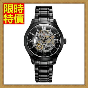 機械錶手錶-陀飛輪自動時尚鏤空率性精鋼男士腕錶2款66ab6【獨家進口】【米蘭精品】