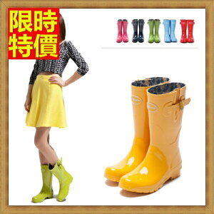 中筒雨靴子雨具-時尚簡約流行糖果色女雨鞋子7色66ak21【獨家進口】【米蘭精品】