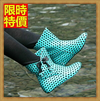 短筒雨靴子雨具-韓版內增高可愛點點女雨鞋子3色66ak35【獨家進口】【米蘭精品】
