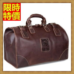 旅行袋 手提包-復古懷舊瘋馬皮超大容量男肩背包行李袋66b36【獨家進口】【米蘭精品】