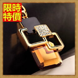 ★水晶項鍊+吊墜女飾品-低調時尚精美蛇骨女鎖骨鏈墜子66h2【獨家進口】【米蘭精品】