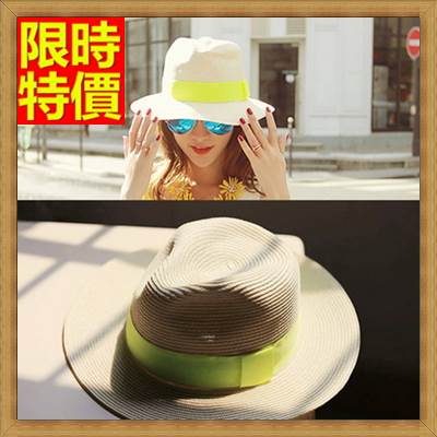 爵士帽小禮帽-夏季沙灘遮陽蕾絲裝飾女帽子2色67e11【獨家進口】【米蘭精品】