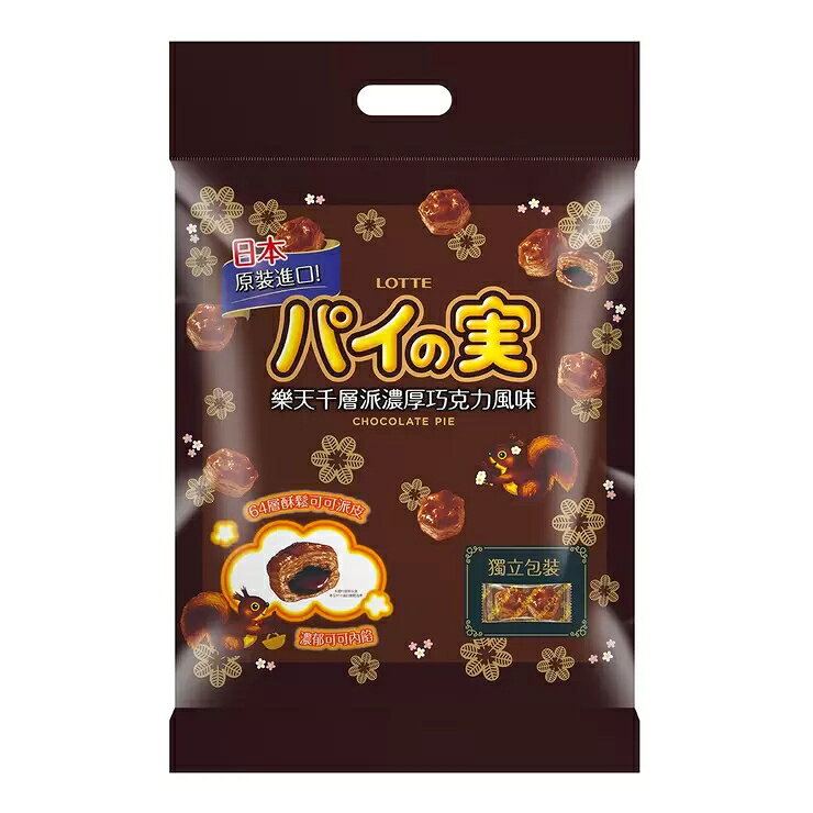 樂天 千層派濃厚巧克力風味 120.4公克 X 4入