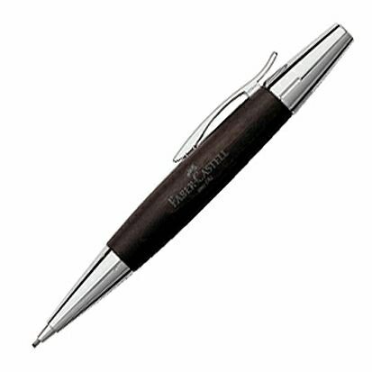 Faber-Castell E-MOTION 系列亮面深褐色1.4B梨木自動鉛筆*加贈筆套