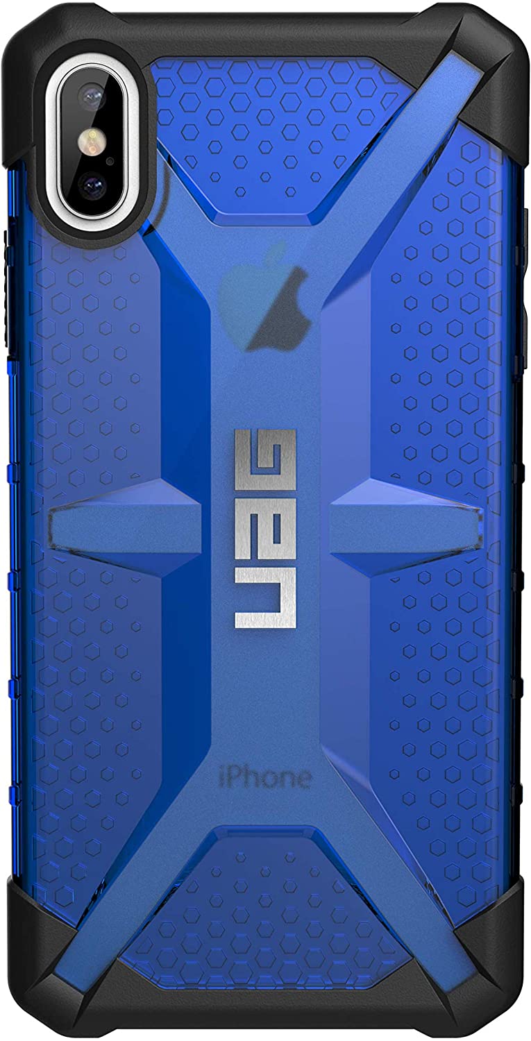 【美國代購-現貨】UAG iPhone Xs Max 6.5寸 輕薄羽毛堅固 軍用跌落測試防摔 手機殻 深藍色