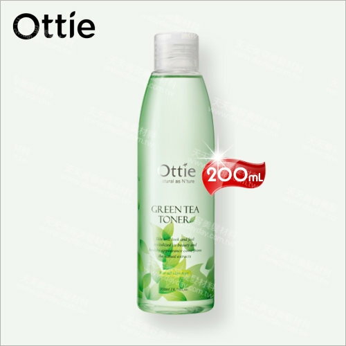 <br/><br/>  韓國Ottie綠茶化妝水-200mL [55617]<br/><br/>