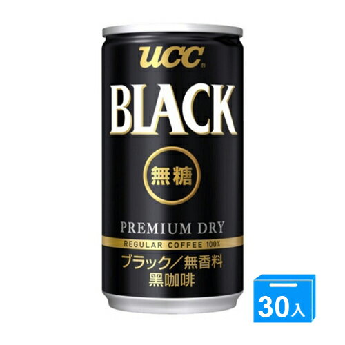 UCC 無糖咖啡飲料 184g*30【愛買】