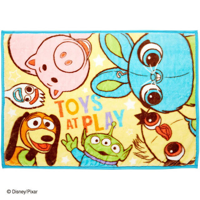 【震撼精品百貨】玩具總動員_Toy Story~日本Disney 玩具總動員 披肩毛毯 70x100cm-星星*74155